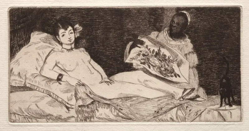 Olympia, 1867 – Nr. 2 von Édouard Manet
