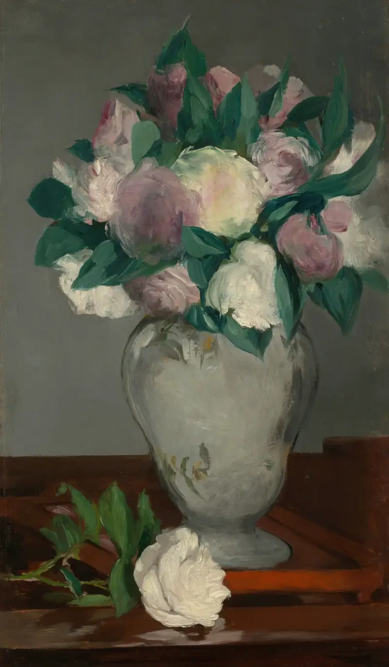 Piwonie, Édouard Manet