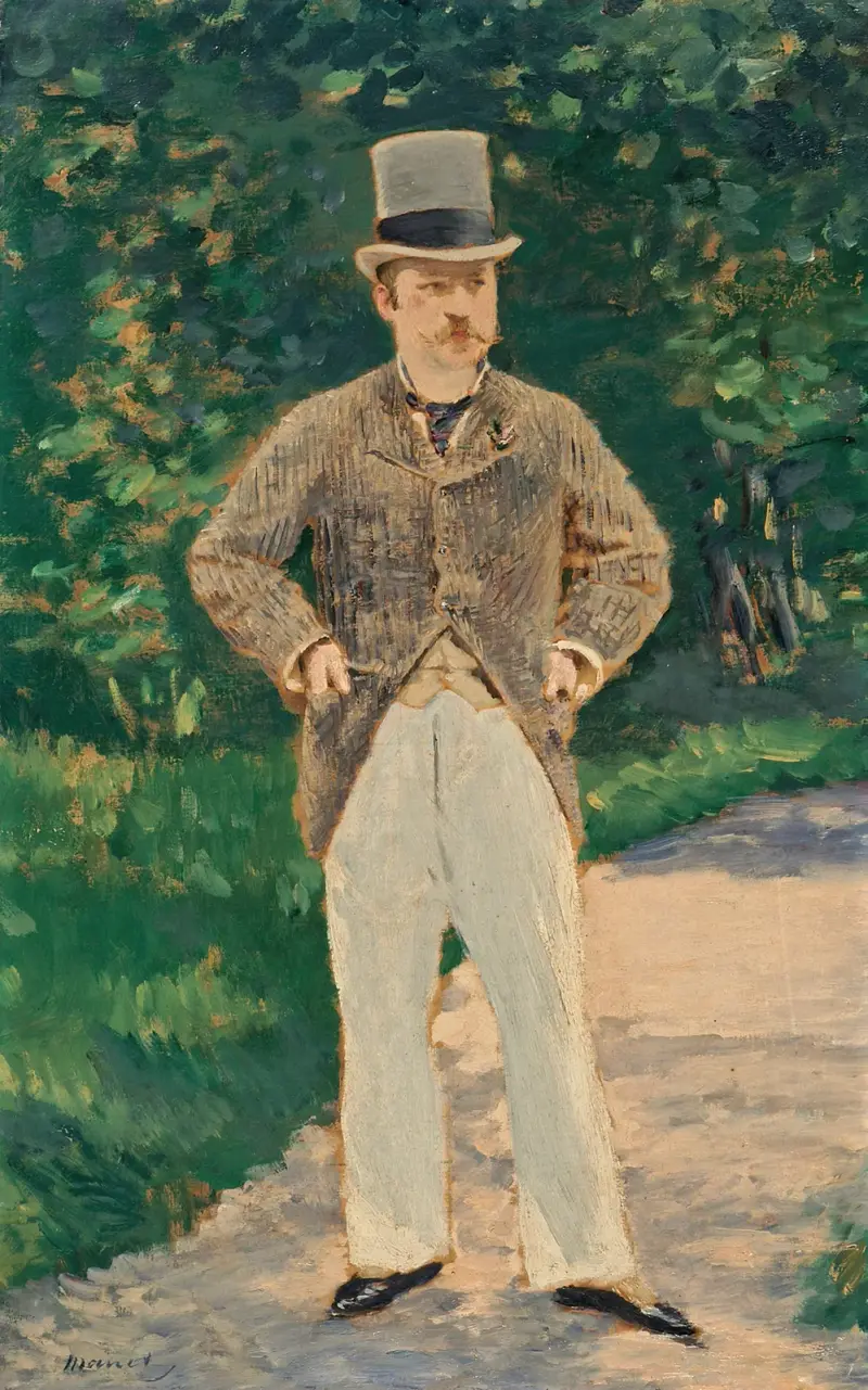Portrait De Monsieur Brun av Édouard Manet