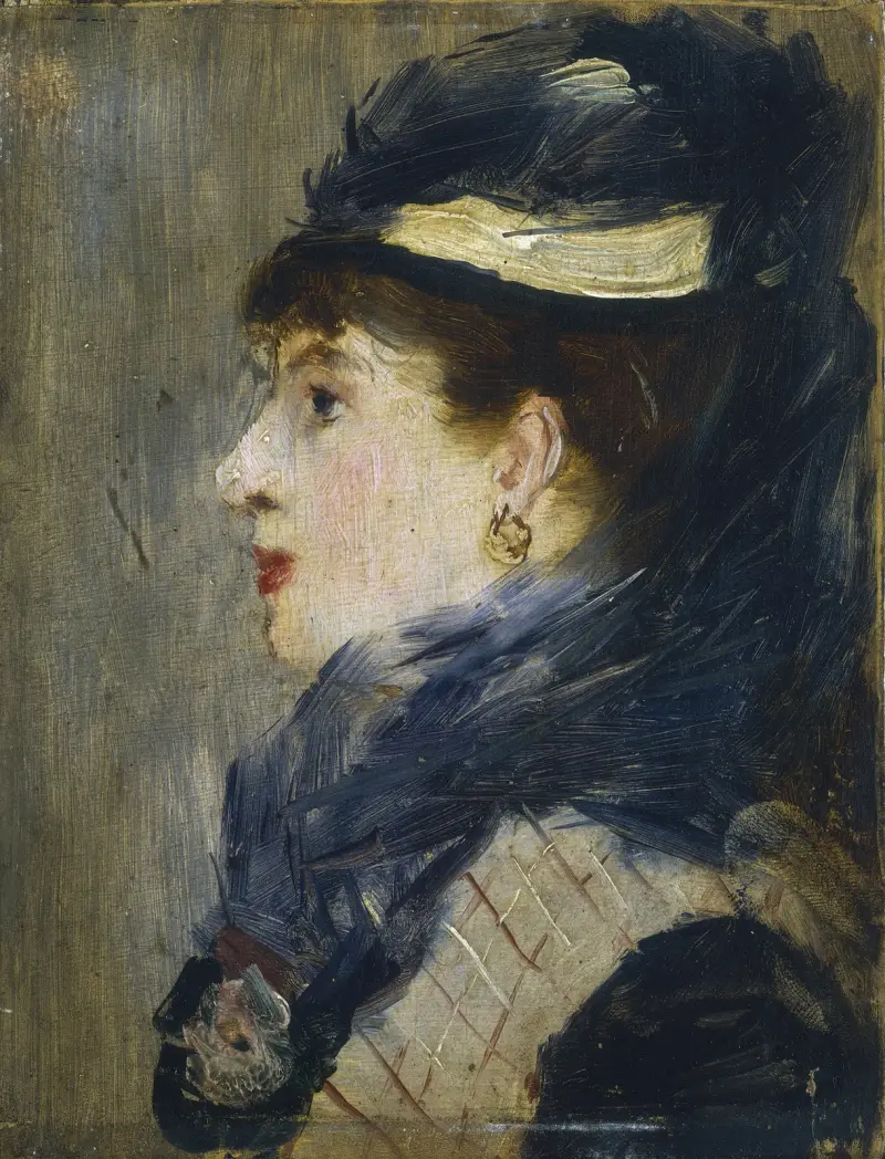 Portrait of a Lady av Édouard Manet