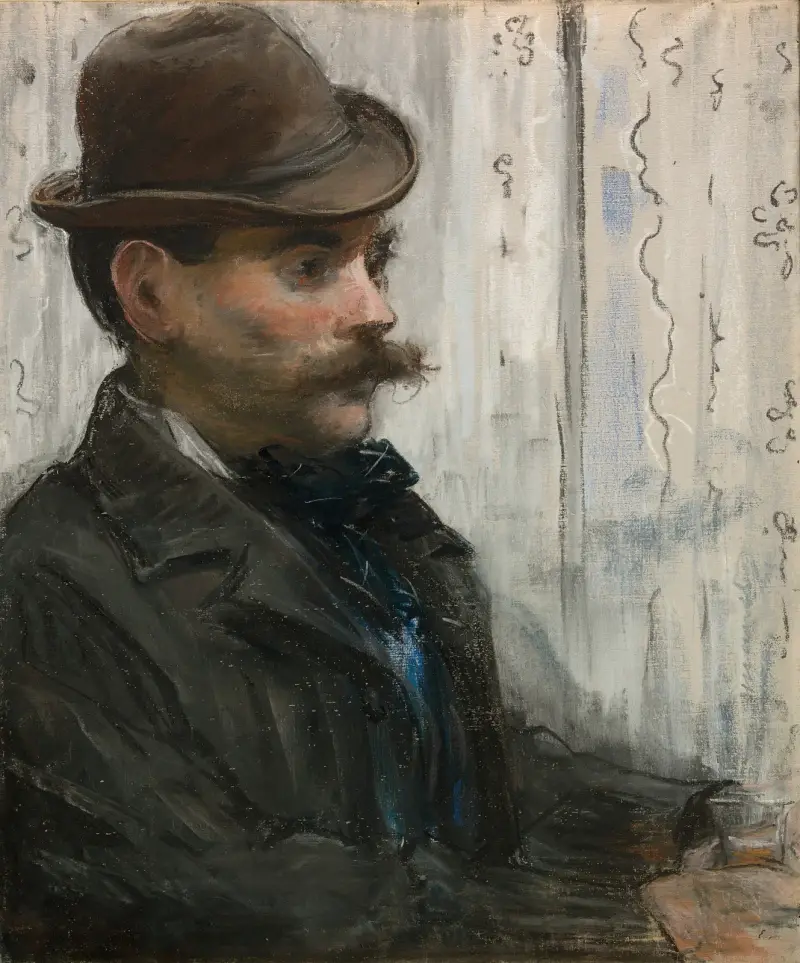 Portrait of Alphonse Maureau av Édouard Manet