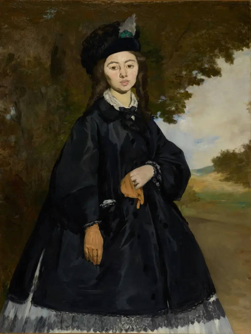 Portrait of Madame Brunet av Édouard Manet