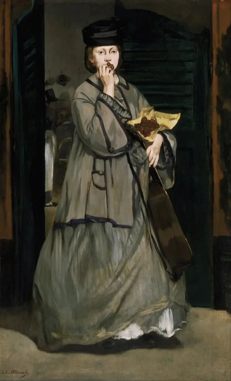 Die Straßensängerin von Édouard Manet