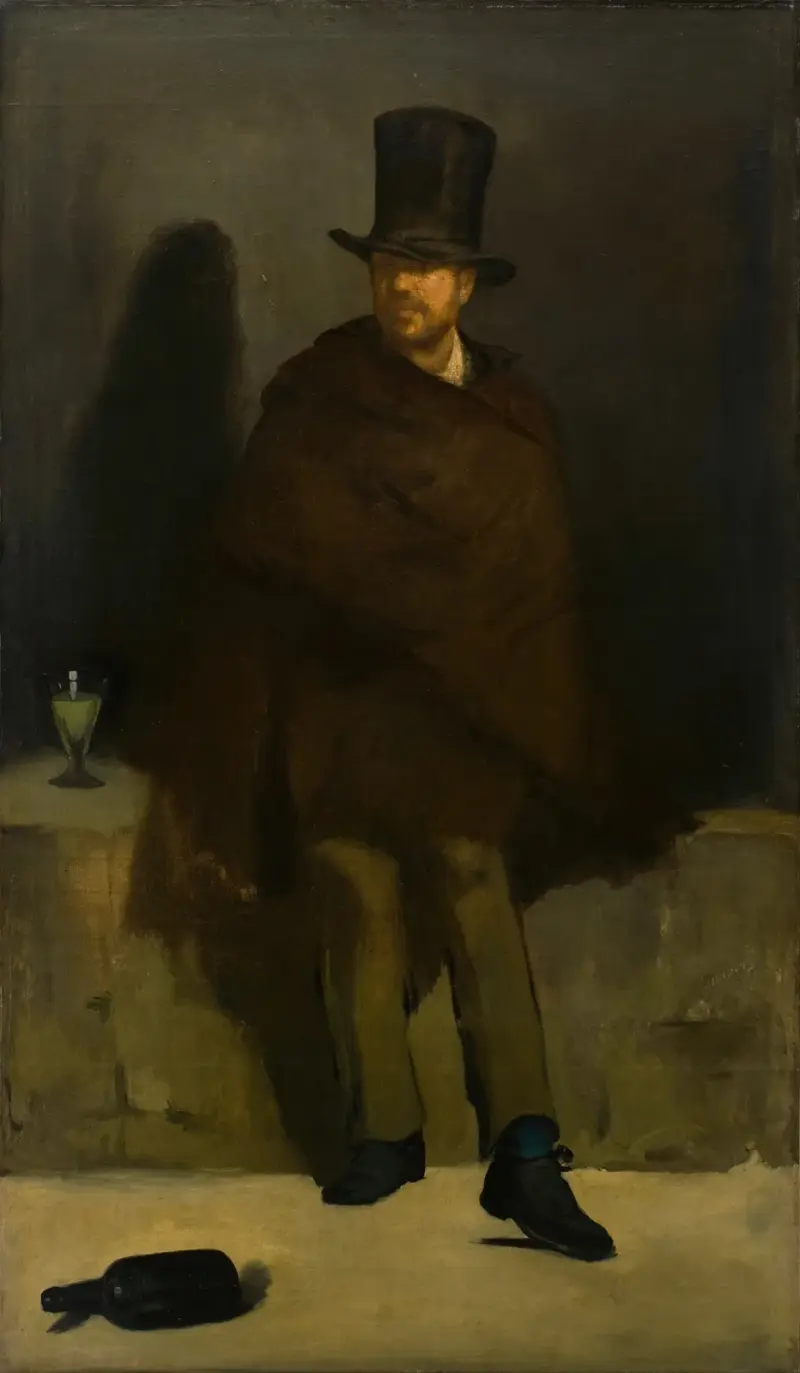 Pijak absyntu, 1859, Édouard Manet