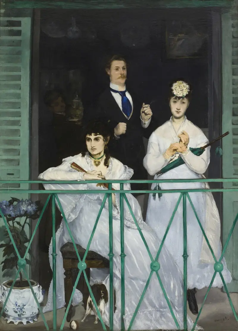 Der Balkon von Édouard Manet