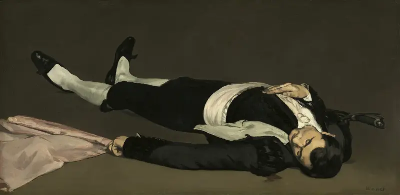 The Dead Toreador (probably 1864) av Édouard Manet