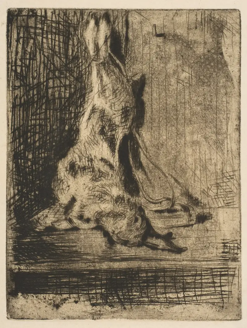Králík, 1866 – č. 2, Édouard Manet