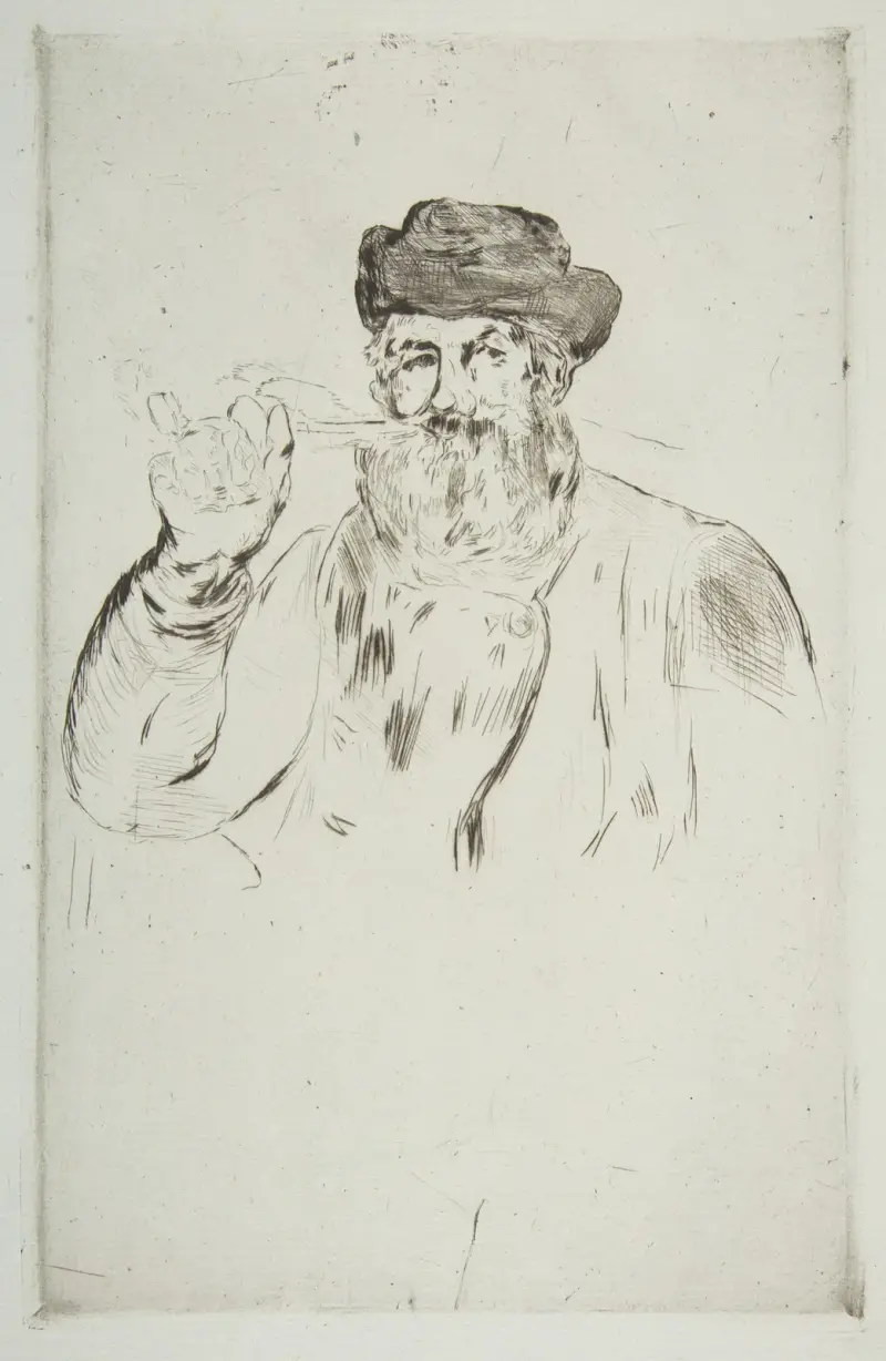 Der Raucher, 1879 von Édouard Manet