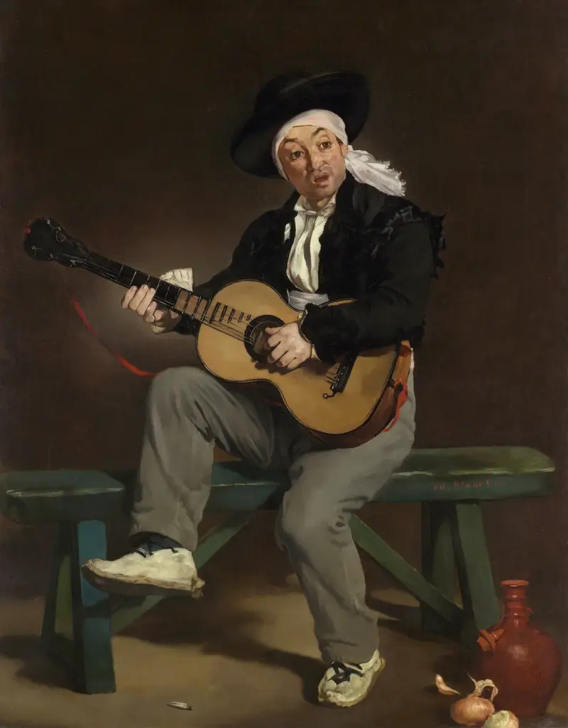 Der spanische Sänger, 1860 von Édouard Manet