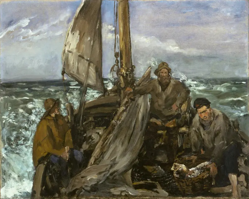 Havets arbetare av Édouard Manet