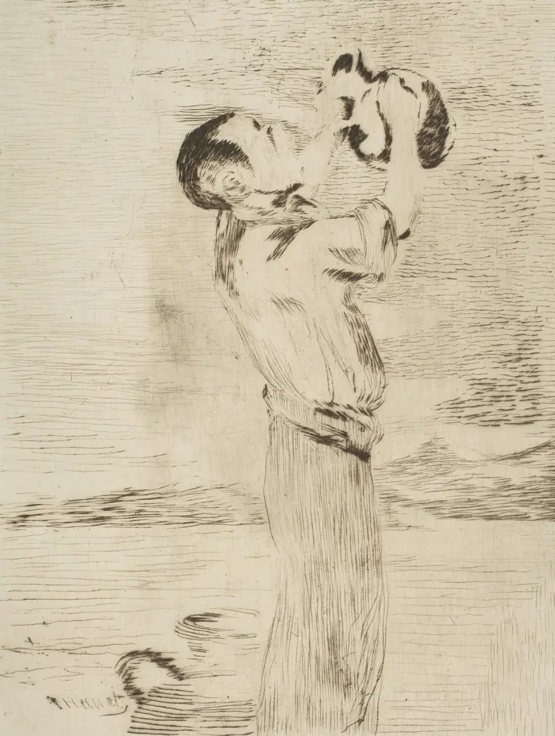 Pijący wodę, Édouard Manet