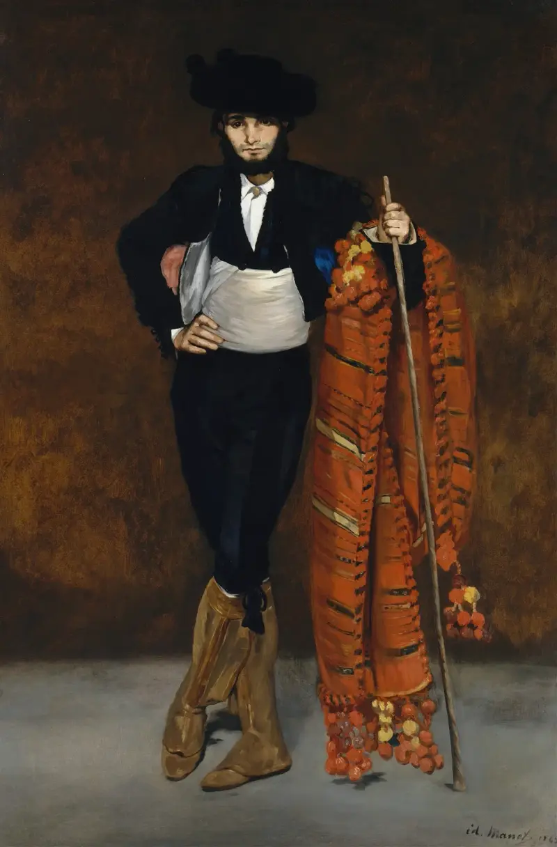 Young Man in the Costume of a Majo av Édouard Manet