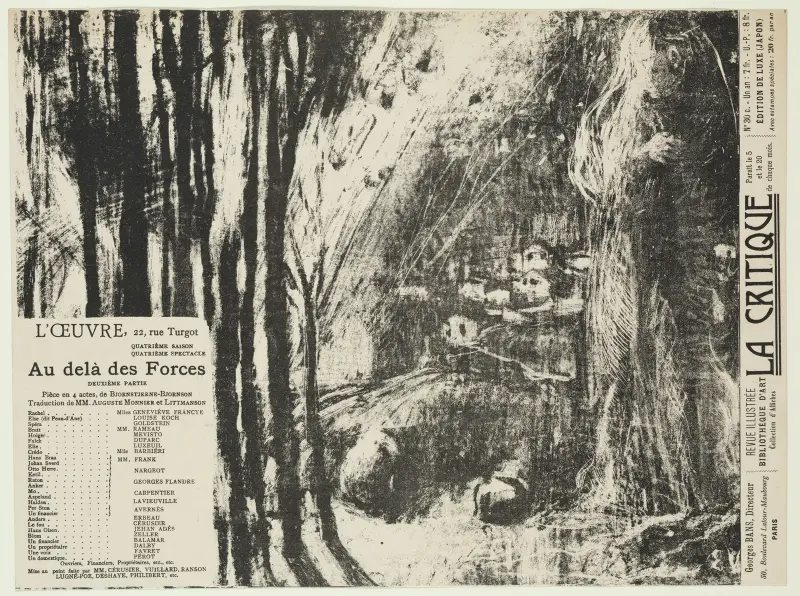 Mimo lidské síly (část 2.), 1897 – Nr. 1, Édouard Vuillard