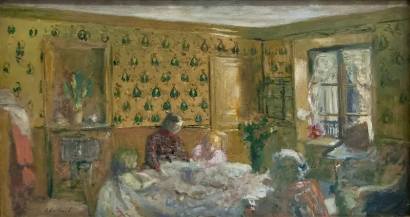 Am Arbeitstisch von Édouard Vuillard
