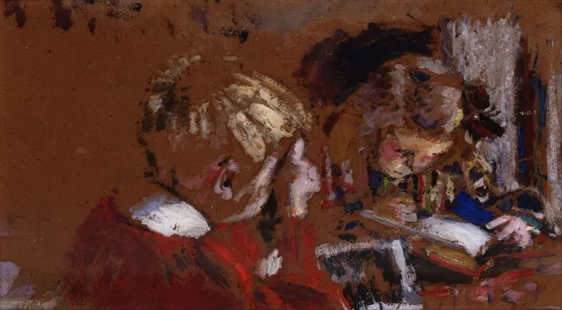 Dzieci czytające, Édouard Vuillard