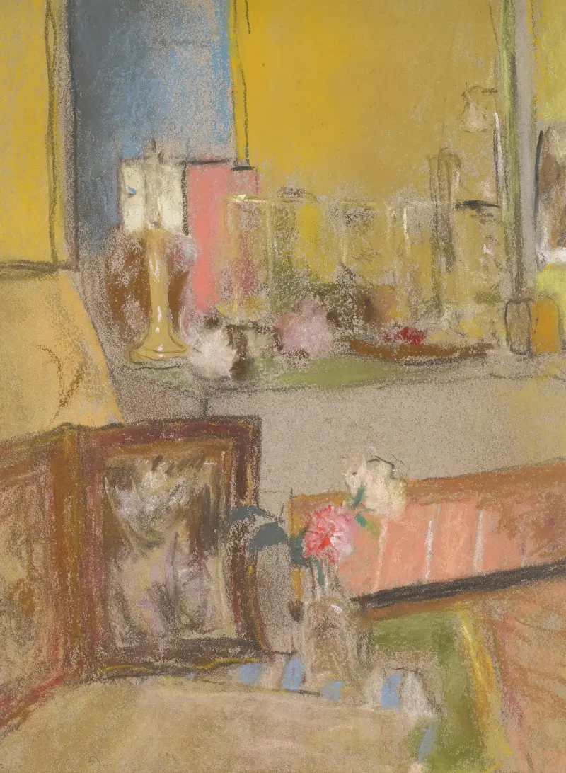 Coin De Cheminee À Les Clayes av Édouard Vuillard