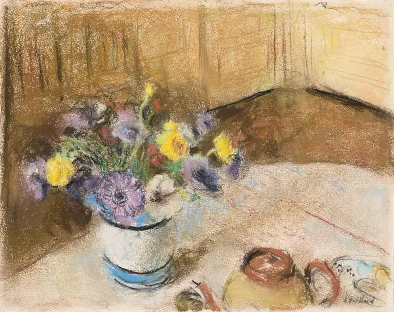 Květiny, 1928, Édouard Vuillard