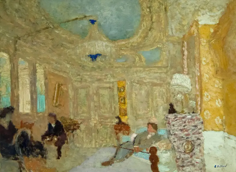 I väntrummet av Édouard Vuillard
