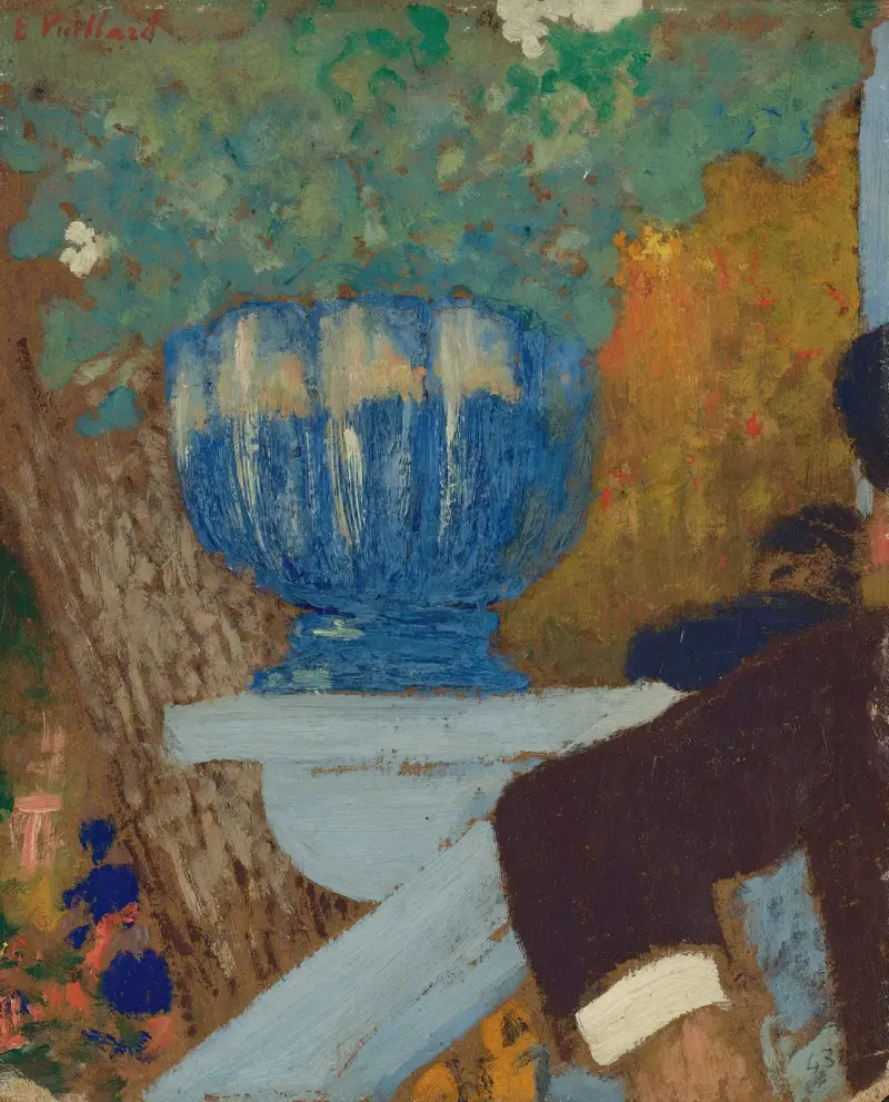 La Coupe Bleue av Édouard Vuillard