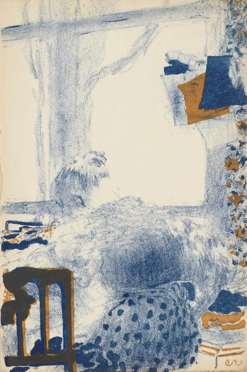 La coutourière av Édouard Vuillard