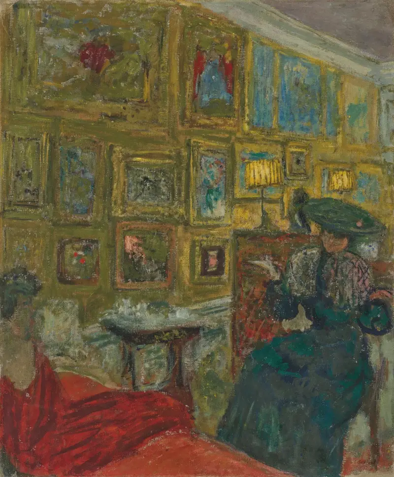 Odwiedzająca, Édouard Vuillard