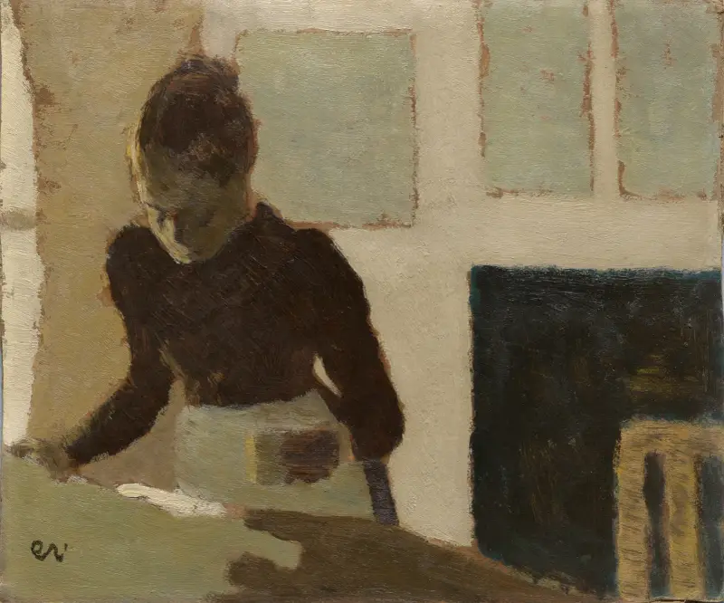 Wäscherin von Édouard Vuillard