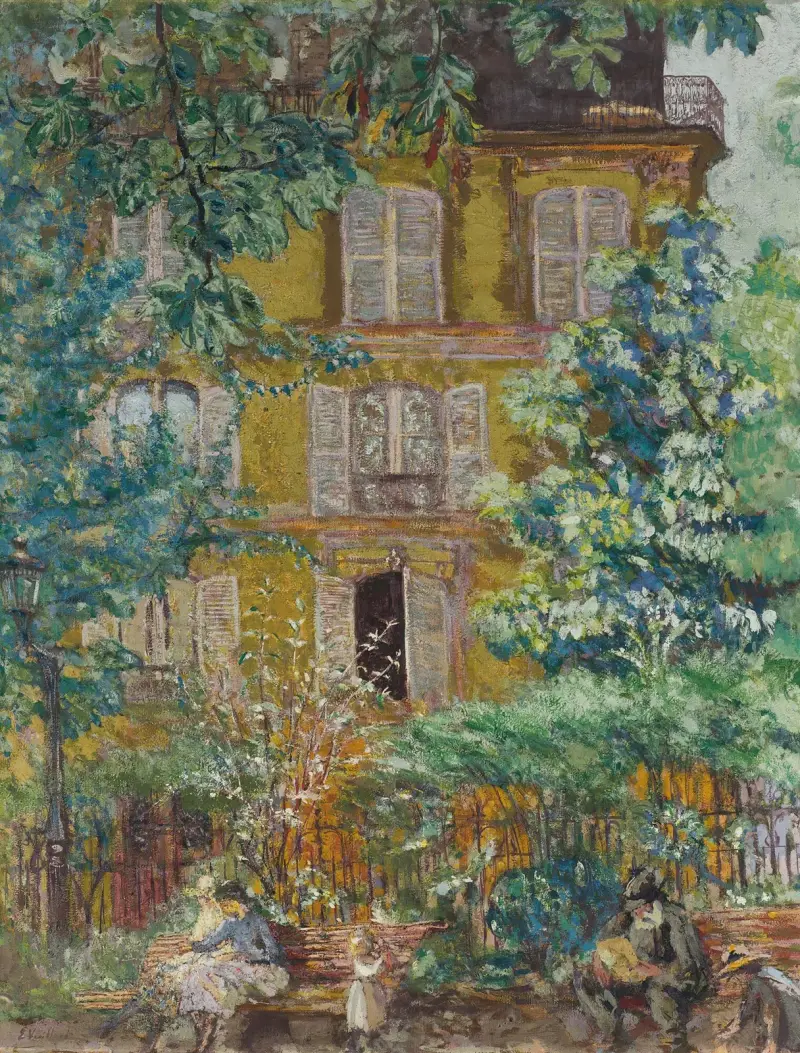 Náměstí, 1917, Édouard Vuillard