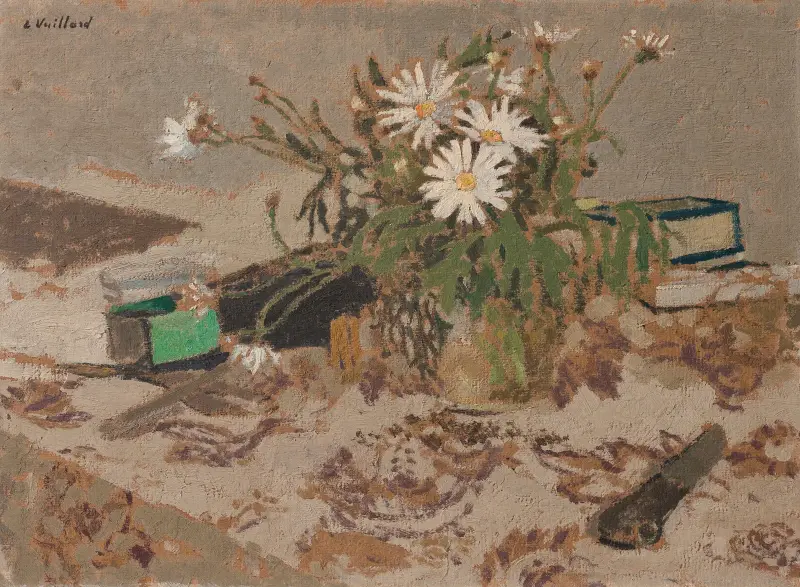 Les Marguerites av Édouard Vuillard