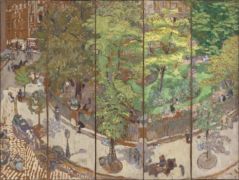Place Vintimille av Édouard Vuillard