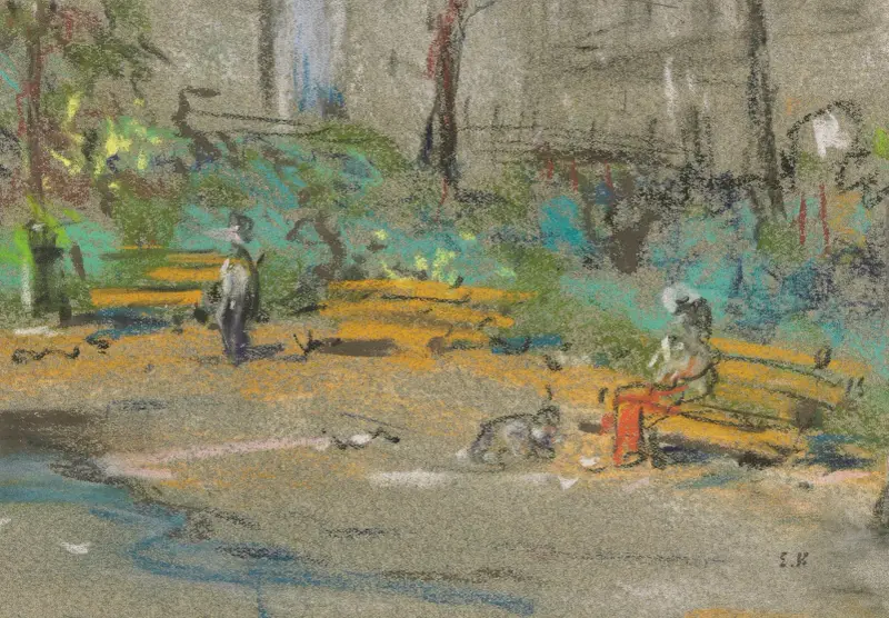 Square Berlioz, Édouard Vuillard