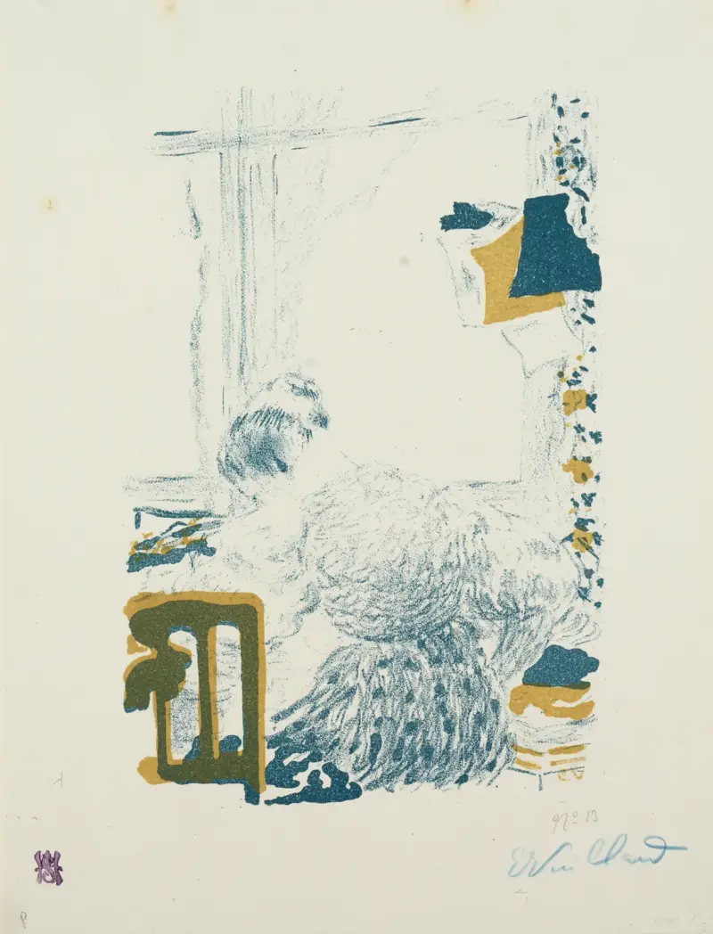 Die Näherin, 1895 von Édouard Vuillard