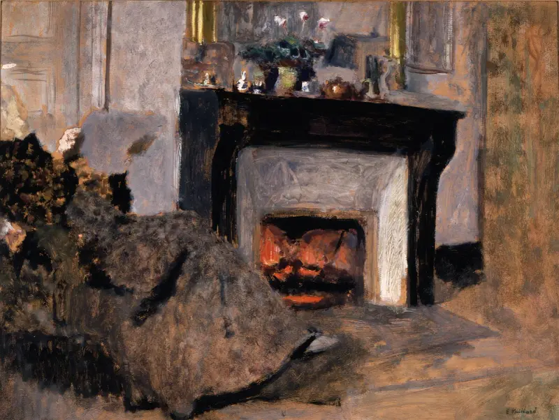 Der Kamin von Édouard Vuillard