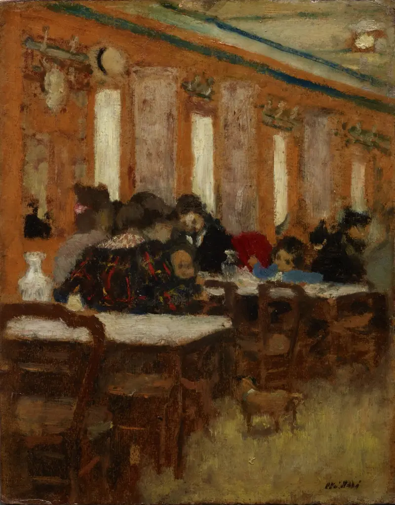 The Little Restaurant av Édouard Vuillard