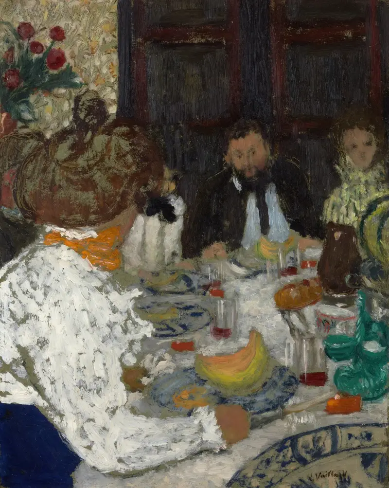 Mittagessen von Édouard Vuillard