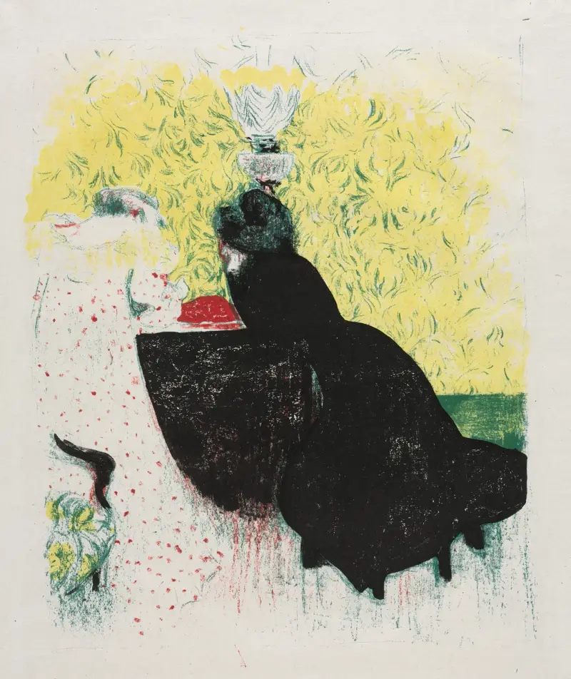 The Two Sisters-in-Law av Édouard Vuillard
