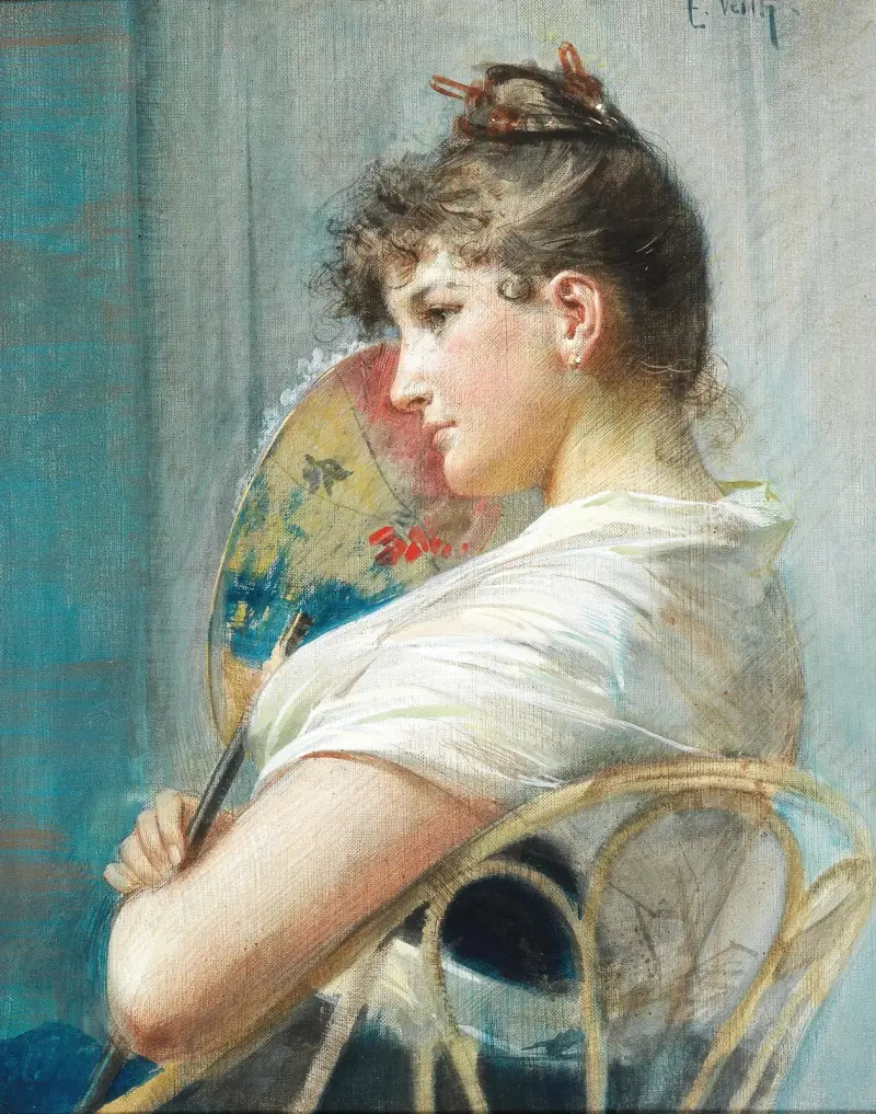 Der japanische Fächer von Eduard Veith
