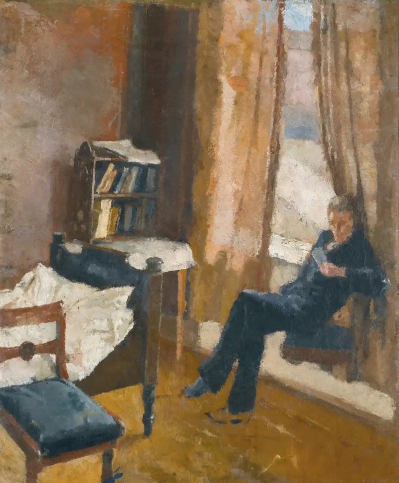Andreas čte – Nr. 1, Edvard Munch