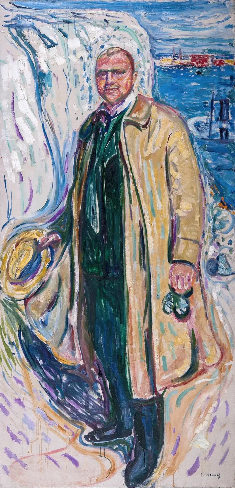 Christian Gierlöff, Autor von Edvard Munch