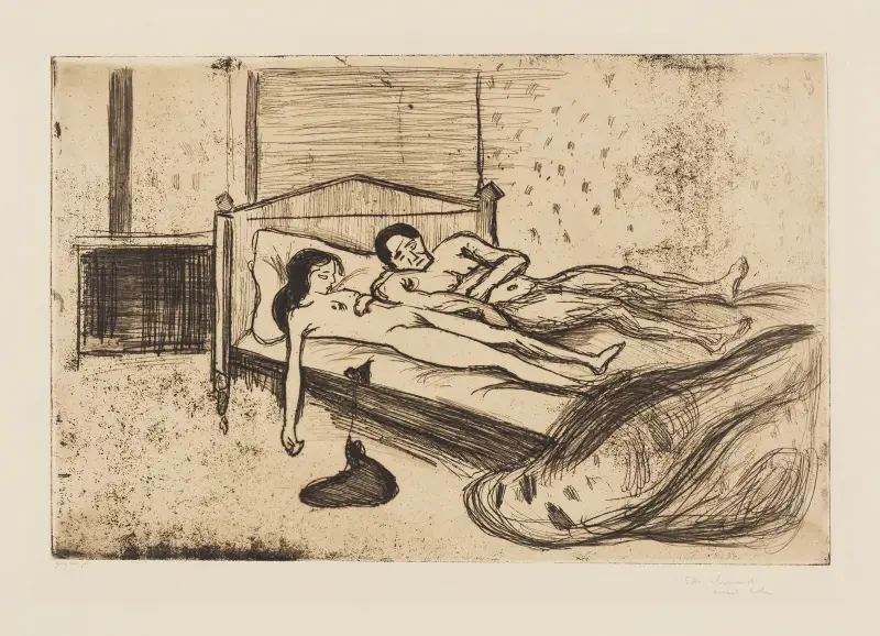 Doppelselbstmord von Edvard Munch