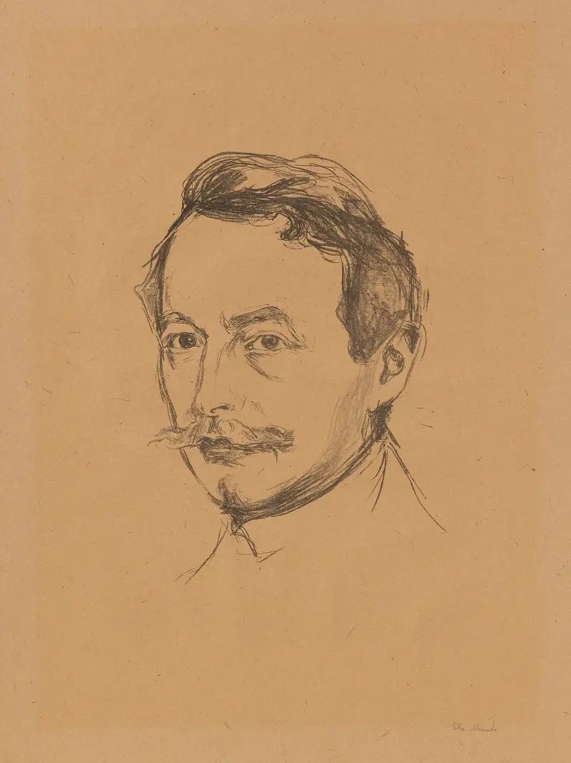 Dr. Max Linde, Edvard Munch