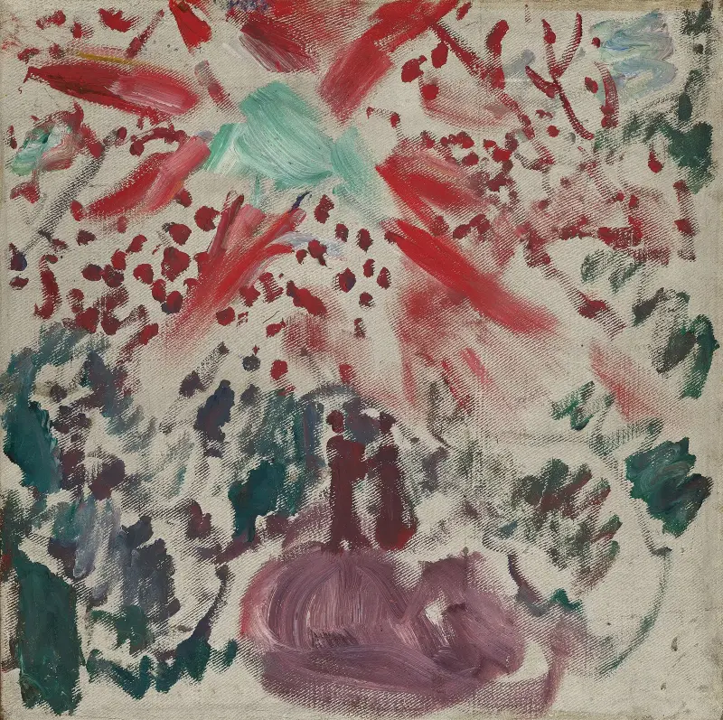 Farbexperiment, 1915 von Edvard Munch