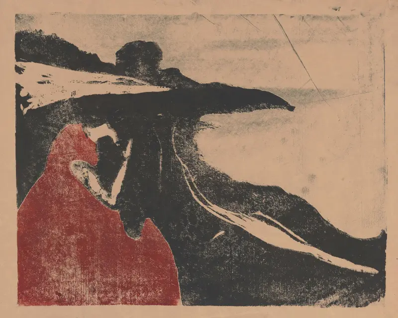 Melancholie II, Edvard Munch