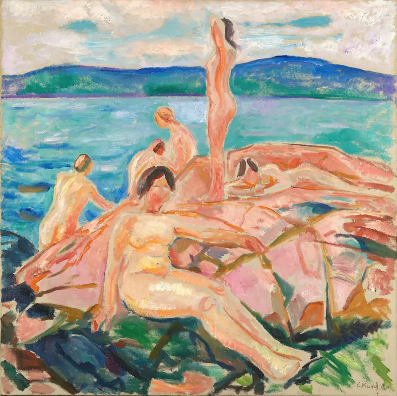 Mittsommer von Edvard Munch
