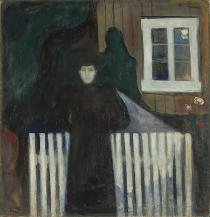 Mondnacht, 1893 von Edvard Munch
