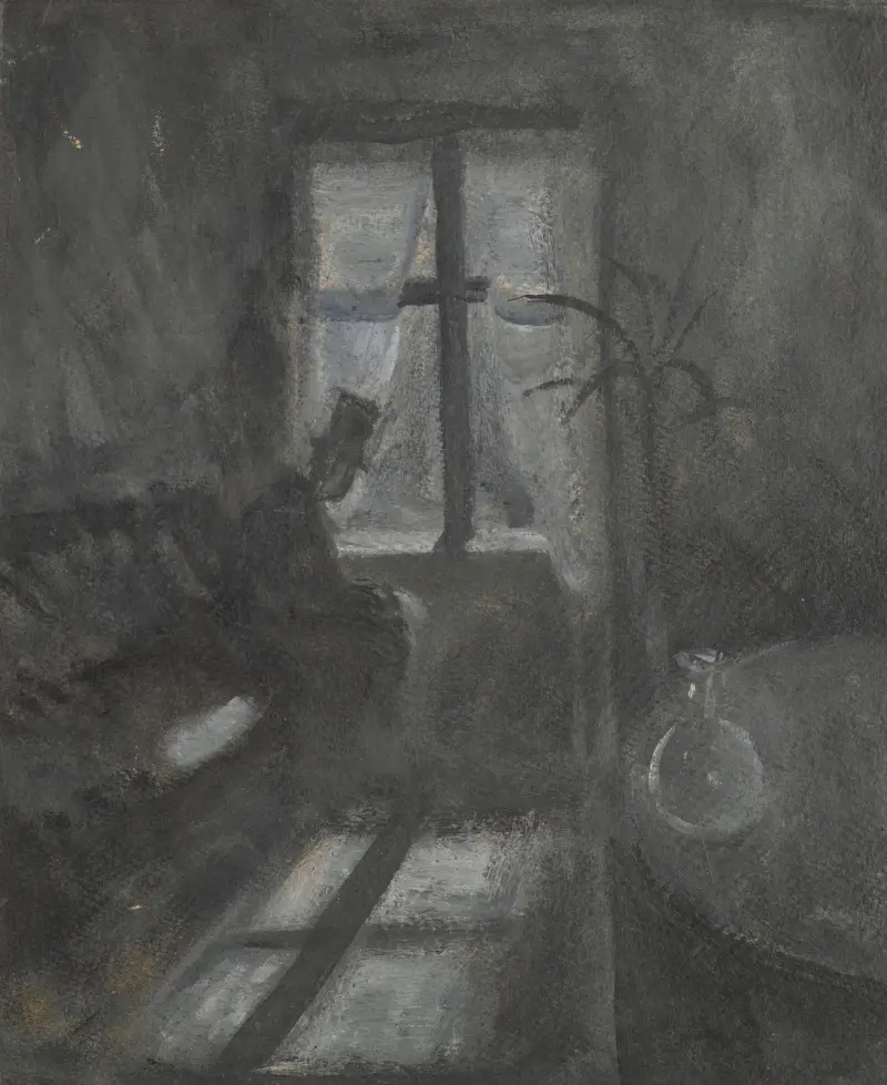 Noc v Saint-Cloud, 1892, Edvard Munch