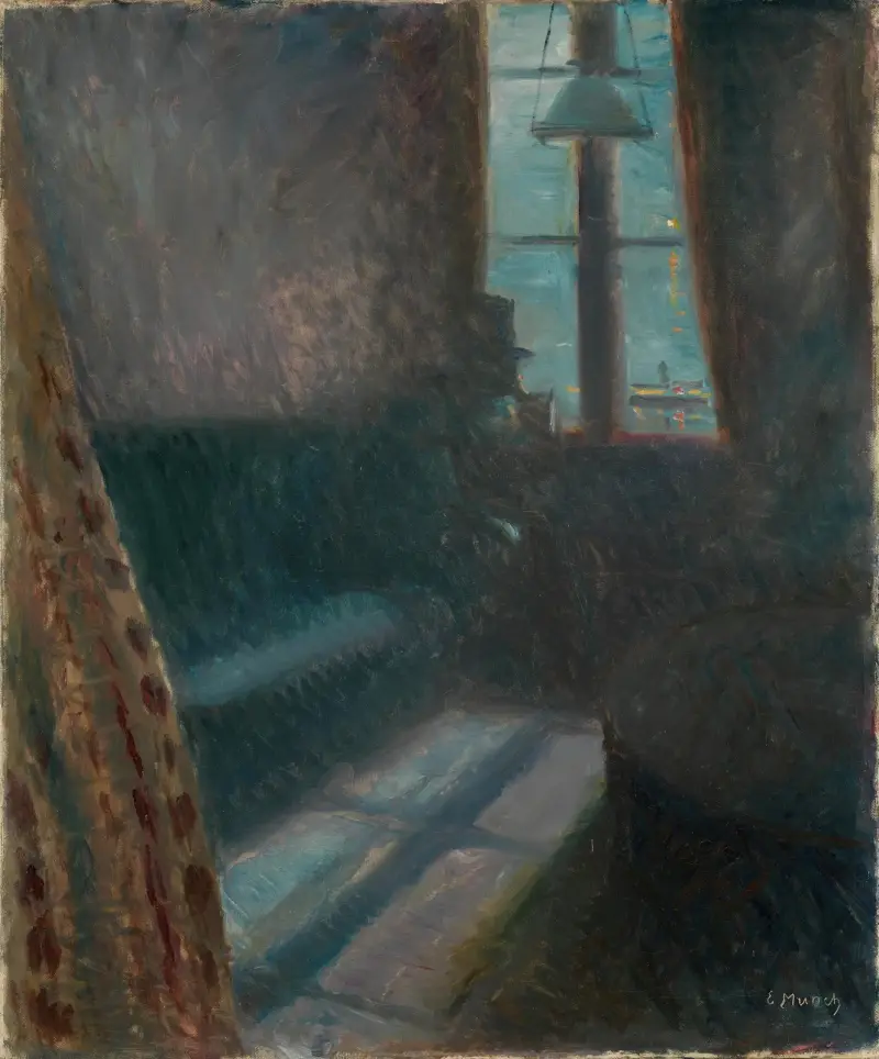 Noc v Saint-Cloud, 1890, Edvard Munch