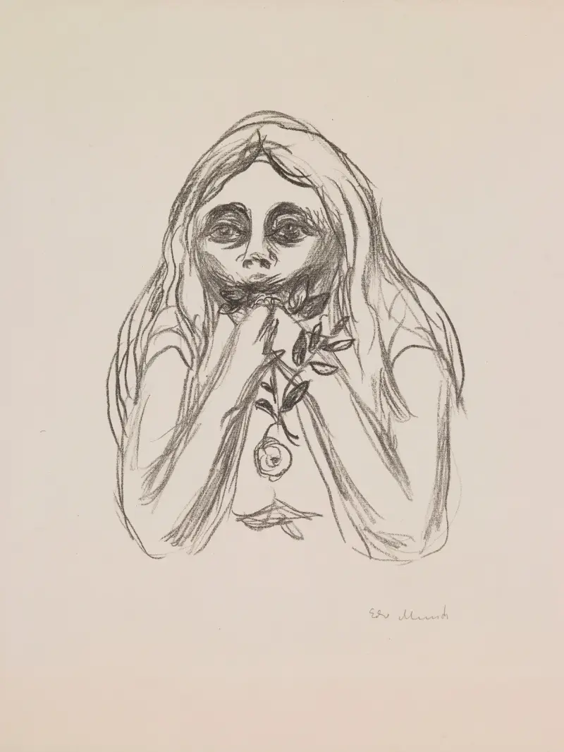 Oczy Omegi, Edvard Munch