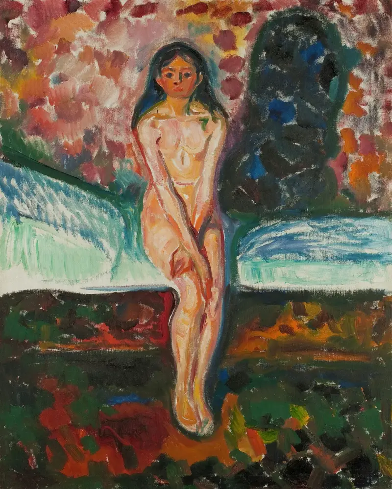 Dojrzewanie, 1914, Edvard Munch