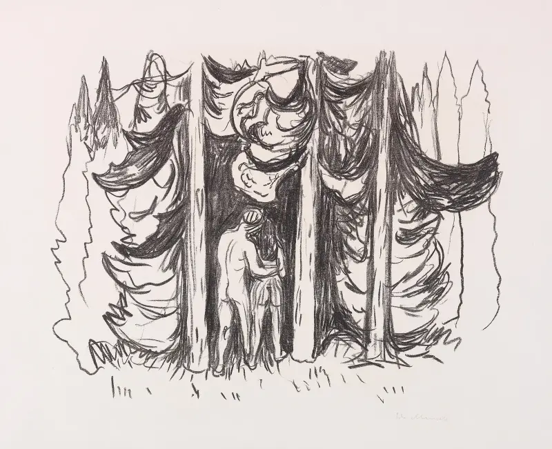 Les, Edvard Munch