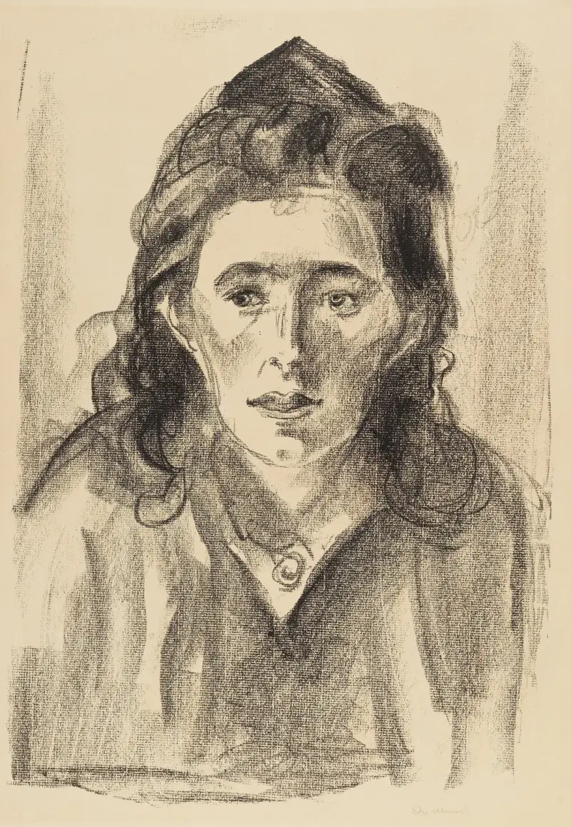 Dívka z ulice, Edvard Munch